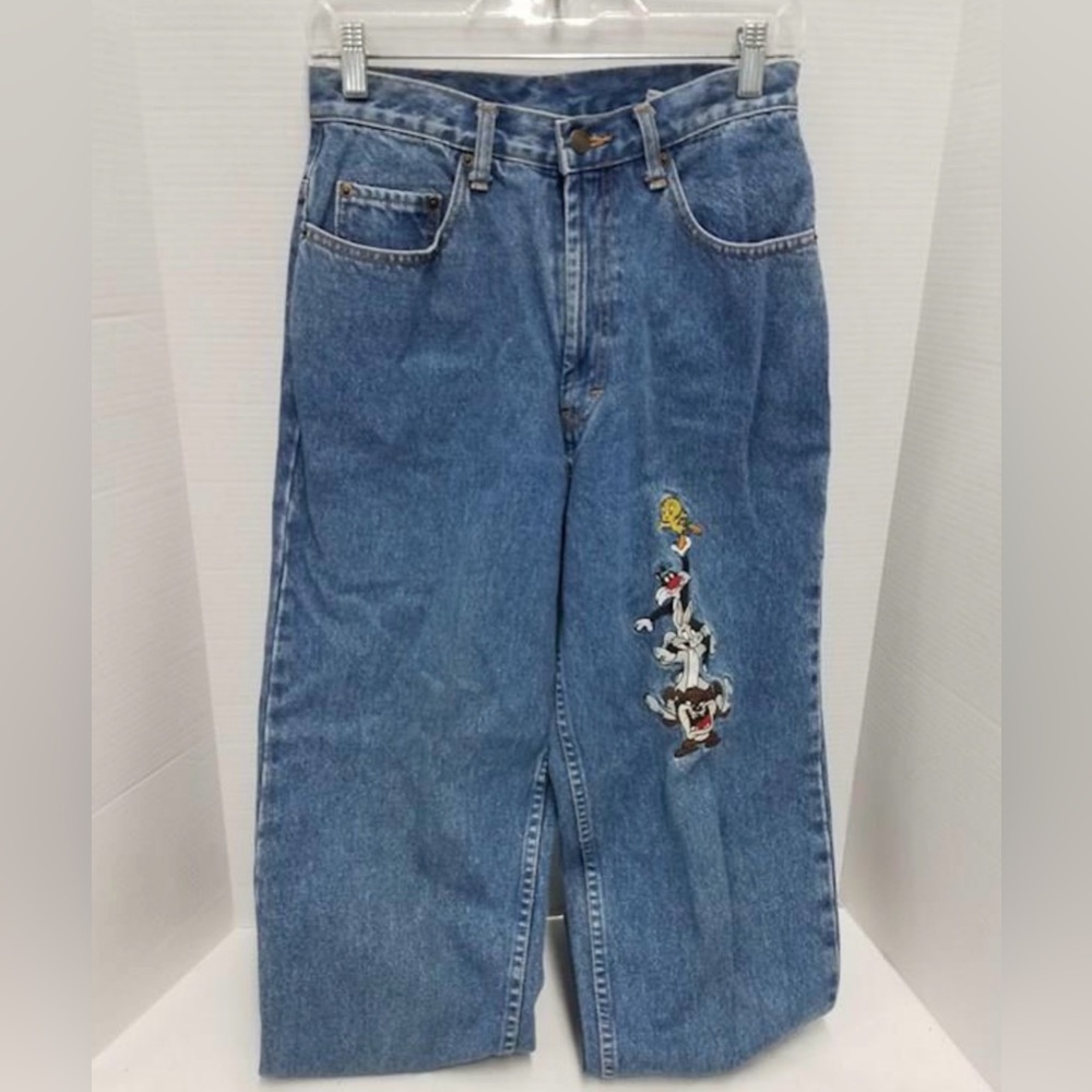 Warner Bros Looney Tunes Vintage Jeans Size 8